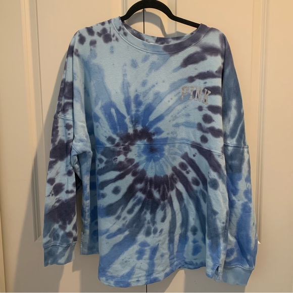 PINK Victoria's Secret Pants - COPY - VS PINK Blue Tie-Dye MATCHING SET